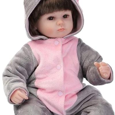 China Chinese Limb Movement Factory Produces Cheap Kids Mini Girl Toy Set Silicone Pink Reborn Baby - Doll for sale