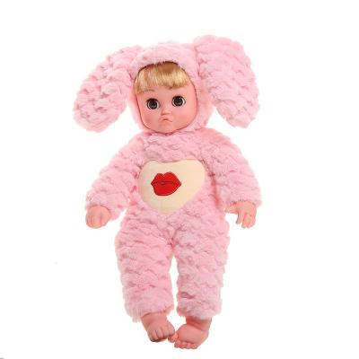 China Ears can move new design realistic body silicone doll wholesale 16 inch vinyl newborn reborn baby - doll for girl for sale