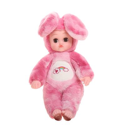 China Ears can move new design realistic body silicone doll wholesale 16 inch vinyl newborn reborn baby - doll for girl for sale