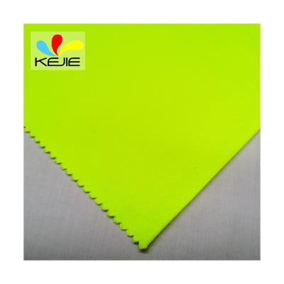 China Fluorescent Uniform Clothing Fabric EN20471 Cotton Material Fluorescent Polyester Polyester Hi Vis Fabric for sale