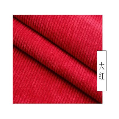 China 8 Hot Selling 100% Wales Tear-resistant 320gsm Cotton Corduroy Fabric In Stock For Coat Shirt Dress Pants Pants Jacket Garment for sale