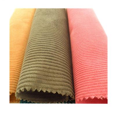 China Hot selling 100% Shrink-resistant woven 11 wale cotton corduroy fabric for clothing for sale