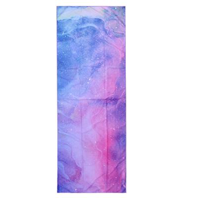 China High Quality Non-Toxic Yoga Mat Towel Printing Fiber Exercise Sports for sale