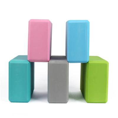 China Custom Yoga Accessories Oyoga Gymnastics Posture Color Foam Hardness Foam Yoga Block for sale