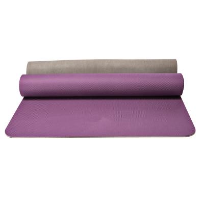 China Eco - Friendly Biodegradable Material Rubber 68cm Strip Alignment Yoga Mat for sale