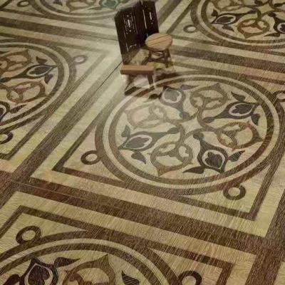 China Modern Art Pattern Wood Parquet Floors for sale