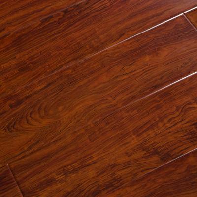 China Traditional Hot Sale Easy Click Laminate Flooring High Glossy Wood Waterproof Laminate Flooring 12mm for sale