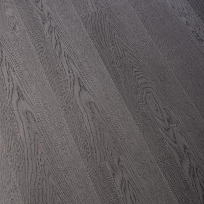 China Modern Gray Oak AC4 Laminate Flooring for sale