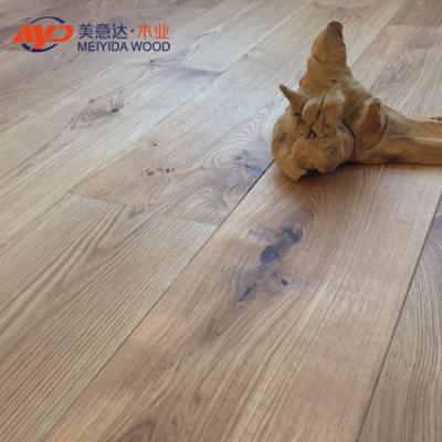 China 21mm Traditional Core Engineered Oiled Oak Plywood Flooring for sale