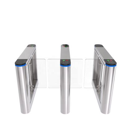 Chine Card Reader Access Control Swing Turnstile Gate System Automatic Security Gate Turnstile For Supermarket à vendre