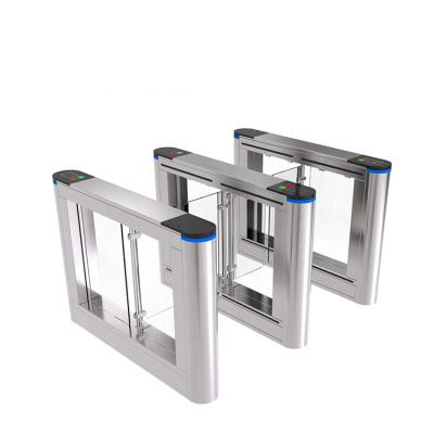 China TCP/IP Communication inferface Turnstile speedgate Automatic swing barrier turnstile with RFID reader for ACCESS control zu verkaufen