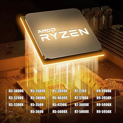 China Desktop Hots Sell Rayzen CPU Socket AM4 3.7GHZ 65W 4 Cores 12NM For AMD R5 5700G CPU Processor for sale