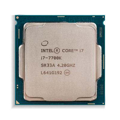 China Best Selling i7 Desktop CPU I7-7700K Processor For Intel Core Processor LGA 1151 4.2GHz 91W 14NM CPU CPU for sale