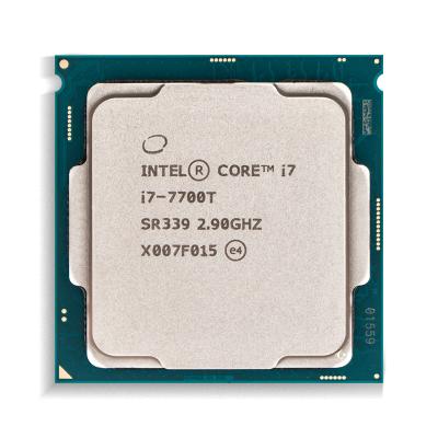 China Hot Sale Computer CPU i7 i7 i7-7700T 2.4GHZ LGA Desktop CPU i7 1151 Processor for sale