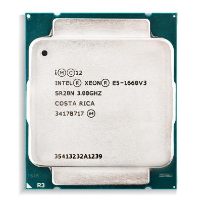 China Server Refurbished CPU Used E5-1660V3 For Xeon Processor Inter CPU SR20N 3.00GHz 22NM 140W LGA 2011-3 CPU for sale