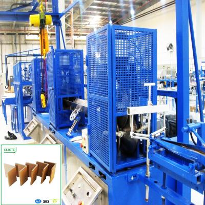 China Factory New State Puzzle Cut Recyclable Paper Edge Corner Protector Board Making Machine for sale