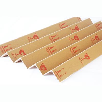 China Paper And Pulp Corner Edge Protector For Strapping Wrapping for sale