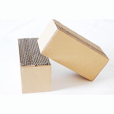 China Double Faced Inverted Corrugated Paper Pallet Feet Made In China for sale