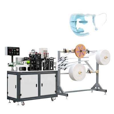 China Making Disposable Face Mask Dental Face Mask Making Machine Automatic Elastic Lowest Price Welding for sale