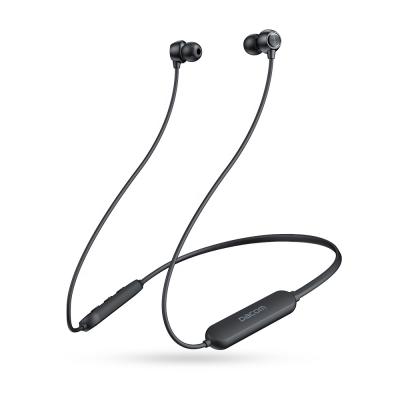 China Neckband V5.0 Teaching and Online Lecture, Wireless Neckband Earphones Bluetooth Headset Noise Canceling MIC, Black for sale