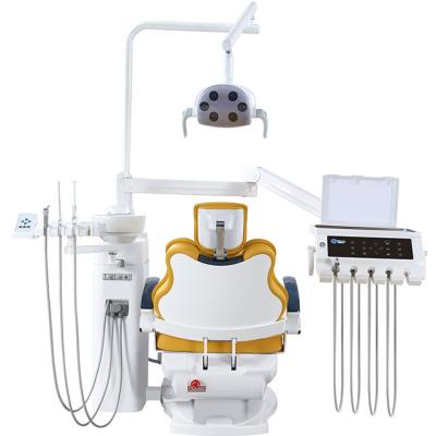 China Hospital Fashionable U-111 Rise Dental Chair Valve 3 In 1 Dental Chair With Only Lift Function Dental Apple Dental Chair for sale