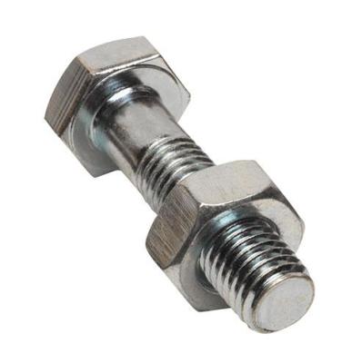 China 316 hex ss304 306 carbon/stainless steel bolt verbus ripp bolt DIN933/931 grade 4.8/8.8/10.9 for sale