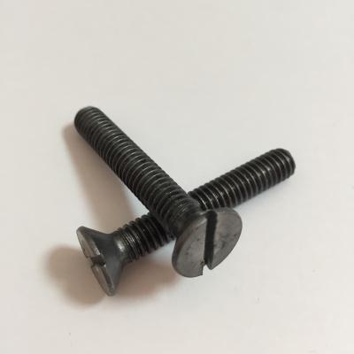 China Stainless Steel Fastener Hebei Slotted Flat Head Bolt Countersunk Screw unc Bolt for sale