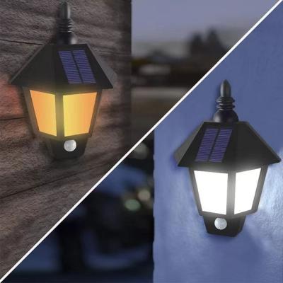 China Outdoor Waterproof Hexagonal Lamps Led Courtyard Solar Led Outdoor Waterproof Hexagon Lamps Garden Wall Induction Lamp Garden Wall Lamp Induction Solar Light for sale