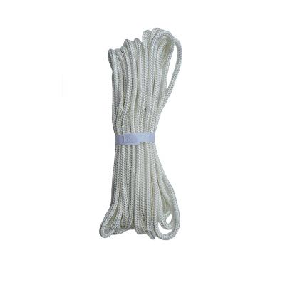 China Outdoor Tent Survival Braided Tent Camping White Reflective Rope for sale