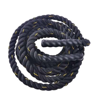 China New Craft Polyester 38mm Arm Strength Fitness Rope Core Physical Battle Training Rope for sale