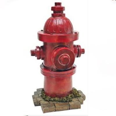 China Custom Hot Selling Europe Home Decor Outdoor Amazon Garden Decoration Dog Resin Fire Hydrant Statue for sale