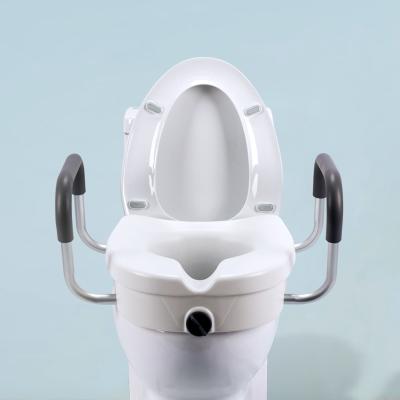 China HDPE & aluminum raised toilet seat - LQX050027 for sale