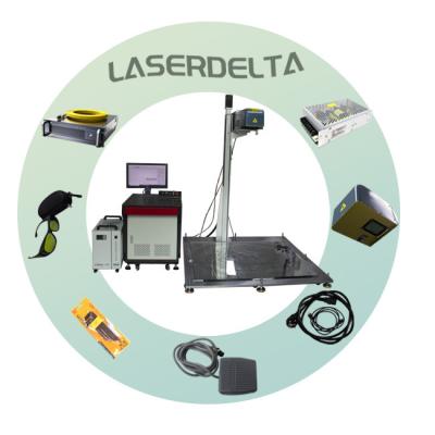 China Air-cooled Silver Aluminum Laser Format Lager Fiber Laser Gold Machine Jewelry Cutting and Marking Machine for Surgical Instrument for sale