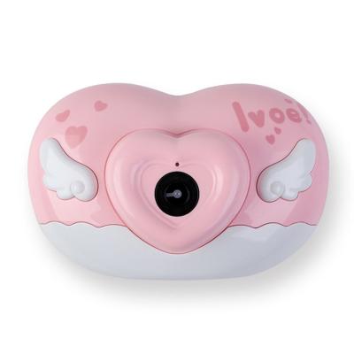 China Unique design plastic shape non-slip and easy to grip bubble toys cute cartoon happy bubble camera with light and music for sale