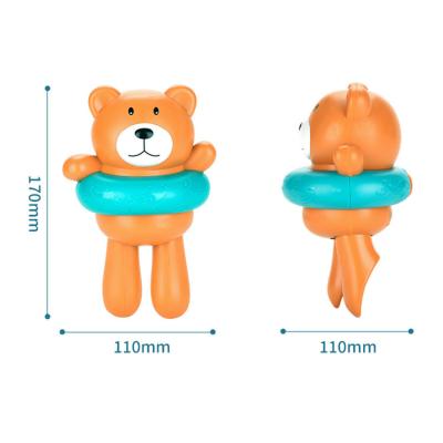 China High Quality Funny Bath Spray Toy Animal Bath Tub Shower Water Tool Toys Cute Swimming Bear Bath Toys For Kids for sale