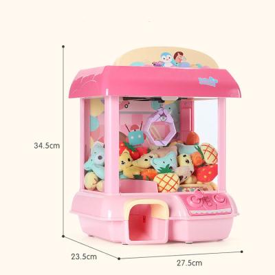 China Children Play Grab Machine Doll Hook Mini Vending Machine Toys For Children Remote Control 27*23.5*34.5CM for sale