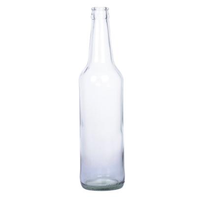 China Suppliers Sale Custom Reusable Clear Beverage China Manufacturer Glass Beer Bottle 250ML 330ML 500ML For Juice Soda Water for sale