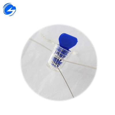 China Metal Inserted Plastic Sealing Tight Tamper Proof Electrical Pull Wire Seal Meter Lead Seals Wholesale Electric Pull For Sale for sale