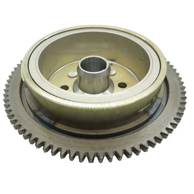 China Motorcycle BAJAJ MOTOCARRO 225CC 225CNG FL205 RE205 225 CNG FL RE 205 VOLANTE magneto flywheel rotor for sale