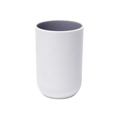 China Portable plastic toothbrush cup pp style double layer gargling adult travel mug contemporary custom nordic couples material for sale