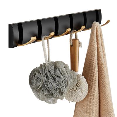 China Modern Simple Luxury Home Metal Living Room Wardrobe Wall Mounted Towel Clothes Wall Hidden Hook for sale