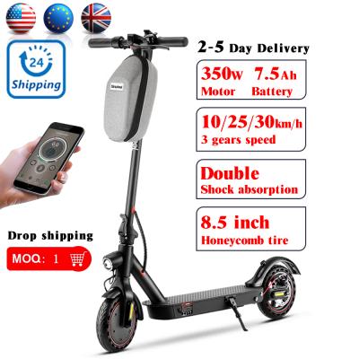 China iSinwheel i9Pro APP 30km/h 7.5AH Shock Absorption Electric Kick Scooters 350w Double Drop Shipping UK Electric Foldable Best e Scooter for sale