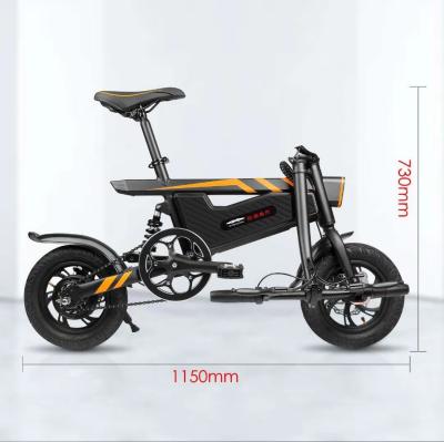 China Cheap Electric Bicycle T18 12 Inch 30.07miles Max Power 500w Shock Absorption Electric Bicycle Passable for sale