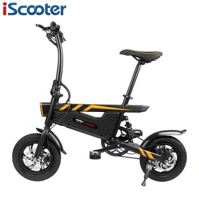 China Aluminum Alloy 12 Inch T18 500W 35KM Fat Tire Electric Bike Foldable Mountain EU/UK Electric Bicycle E-Bike Adult for sale