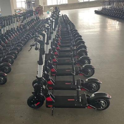 China Aluminum alloy scooter 40 kmh monopattino 500w elektrische elektrische step 10 inch offroad tire step e scooter for sale