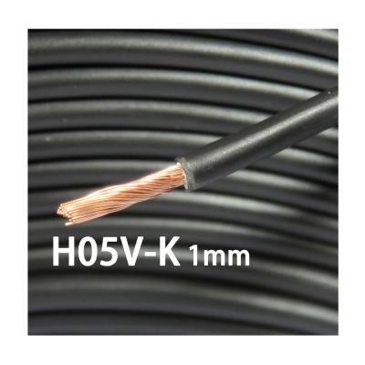 Chine High Strength H05V-K PVC Insulated Power Cables Non-Sheathed 1 Mm Single Core Cables With Flexible Copper Cables Wire à vendre