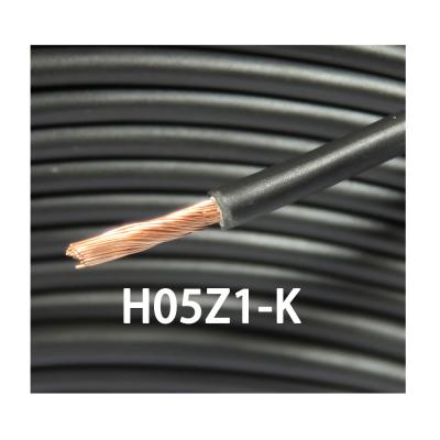 Chine Power and Control Cable LSZH Building Cable H05Z1-K 300/500V Copper Conductor Flexible Single Core Electrical Cable Wire à vendre