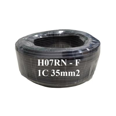 中国 Electrical Wire H07RN-F EN50525-2-21 1core 35mm2 Industrial Flexible Conductors Rubber Sheath Power And Control Cable House Wire 販売のため