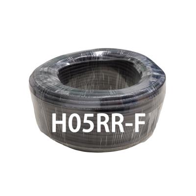 中国 Ordinary Duty Rubber Cable For Light Mechanical Stress And Wire H05RR-F 300/500V Electrical Wires Cables Copper Conductor Multicore Flexible Rubber Handheld Rubber Cable 販売のため