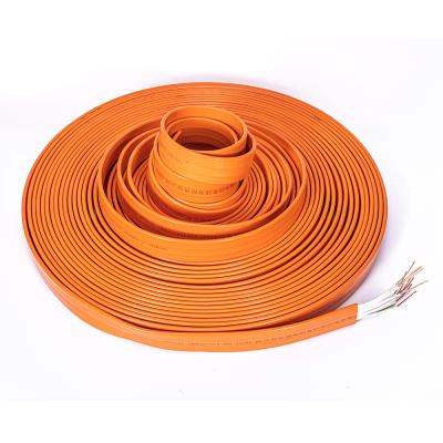 China Construction Flat Traveling Cable For Elevator PVC Insulation Flat Flexible Elevator Cable en venta